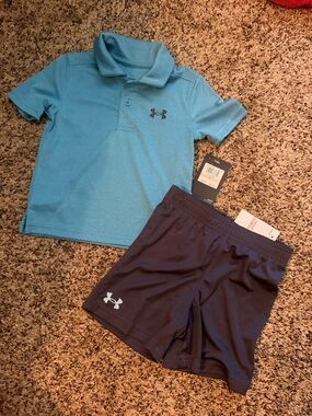 Toddler Boy Under Armour Outfit NWT